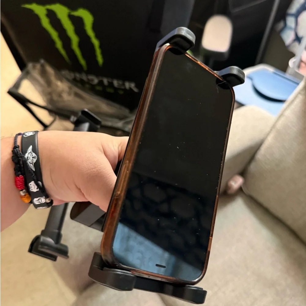 Adjustable Black Tablet Holder